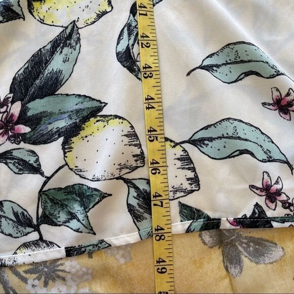 love, fire Lemon Print Open Style Duster - Medium - Picture 8 of 9